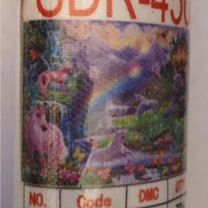 Paint with Diamonds Kit Enchanted Unicorn with Rainbow 60cm x 40cm